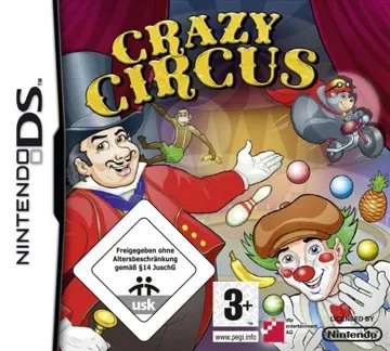 Crazy Circus (Europe) (En,Fr,De,Es,It) (Rev 1) box cover front